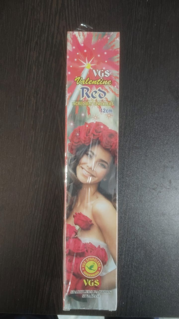 12 CM RED SPARKLERS